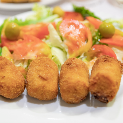 Ham & Mozzarella croquettes