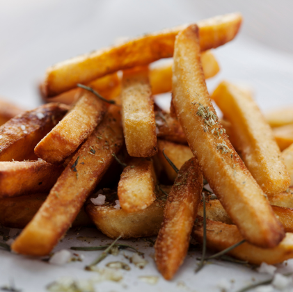 Salt and pepper chunky chips