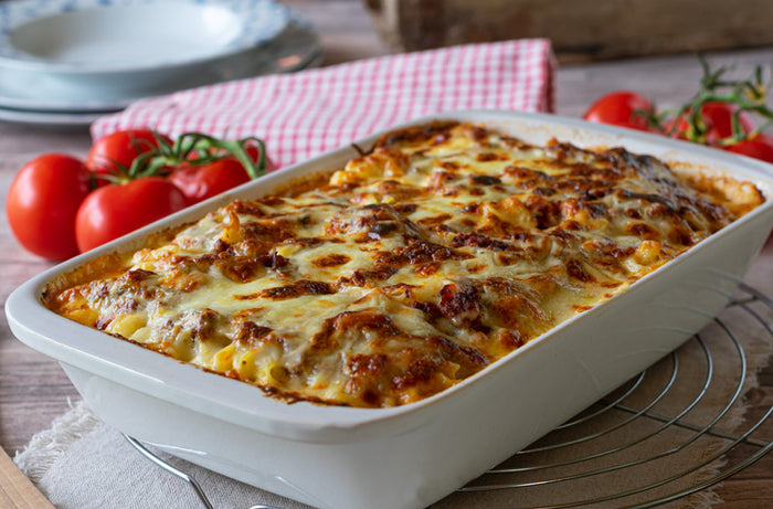 Freshly made Lasagne