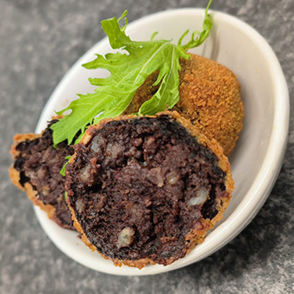 Black pudding bon bons